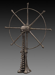 Bone Ships Wheel